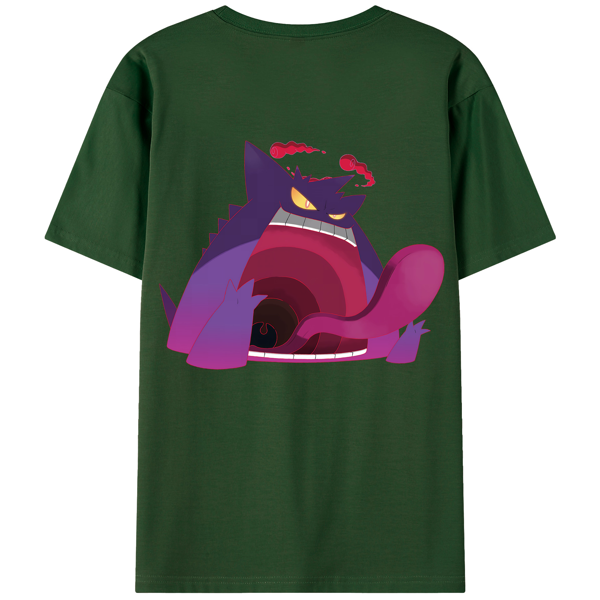 （画像用） ポケットモンスター Pokémon 綿100％半袖Tシャツ（背面プリント）